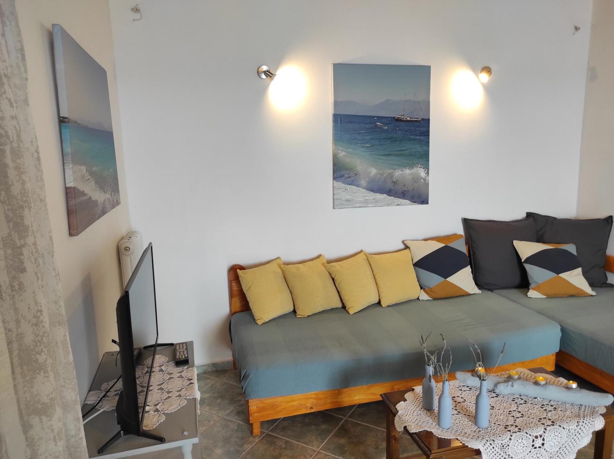 Tas Millstone Seaside House Villa มาราไธอัส ภายนอก รูปภาพ